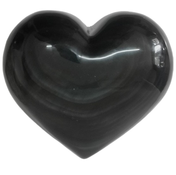 Rainbow Obsidian Skull Herz